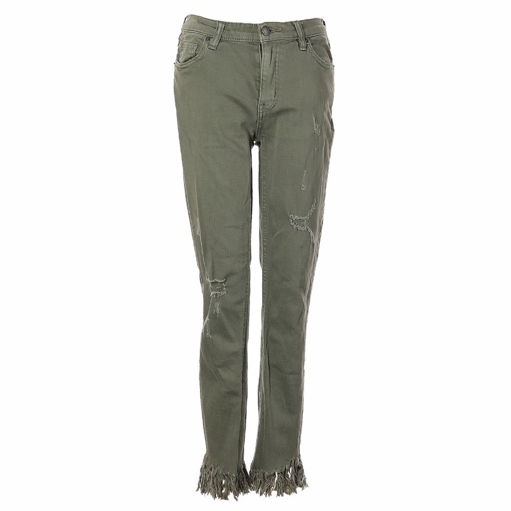 Free People Great Heights Jeans in Army